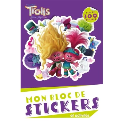 Afbeelding van LES TROLLS BLOC DE STICKERS ET ACTIVITES