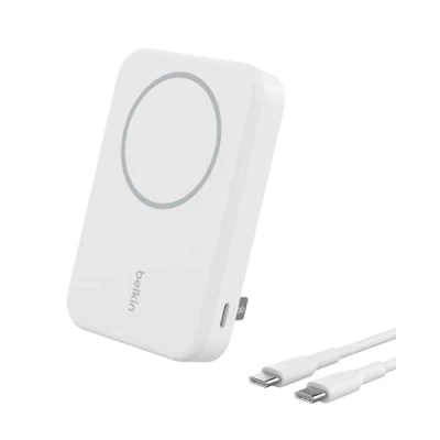 Image de Belkin Powerbank 10k Qi2 Magsafe Compatible Avec Kickstand Noir (bpd008btbk)