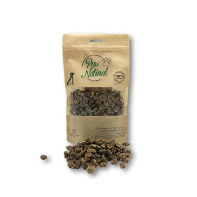 Afbeelding van Paw Natural Lam Trainingssnack voor honden 250 gram Graan en Glutenvrij Geschikt alle rassen