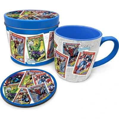 Afbeelding van Marvel Geschenkset &quot;Collectors Card&quot; Onderzetter en Mok