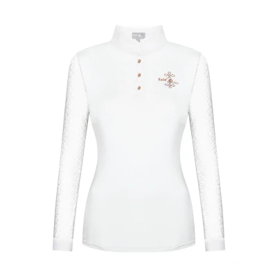 Image de Fair Play T shirt de Concours Cecile Rosegold Blanc EU 40