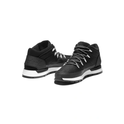 Afbeelding van Timberland Sprint Trekker MID WP Sneakers hoog, Heren, Maat: 40, Black mesh Textiel