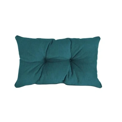 Afbeelding van POKAR Rugkussen voor rotan stoel 50x40x10 cm (donkergroen)