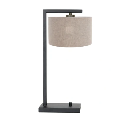Afbeelding van Steinhauer Stang tafellamp beige metaal 51 cm hoog