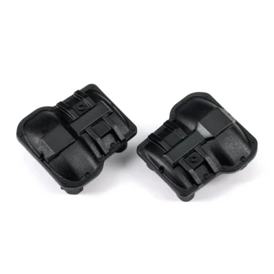 Afbeelding van Differential cover, front or rear (black) (2)