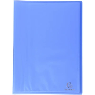 Afbeelding van Exacompta 85462E snelhechtmap A4, 40 hoesjes, blauw
