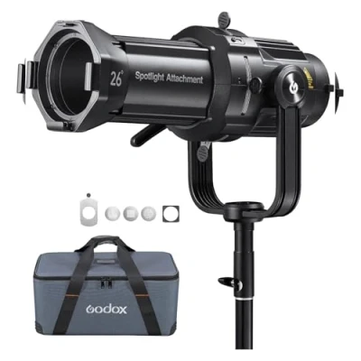 Afbeelding van Godox VSA GS2 Gobo set for spotlights