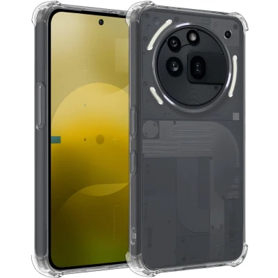 Afbeelding van Hoesje Geschikt voor Nothing Phone 3a Pro Shockproof Case Siliconen Hoes (3a) Cover Transparant