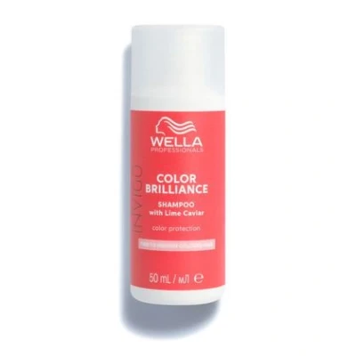 Afbeelding van Wella Invigo Color Brilliance Shampoo Gekleurd &amp; Fijn Haar 50ml Haibu by Kapperskorting.com