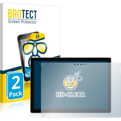 Afbeelding van BROTECT Screenprotector voor Microsoft Surface Pro 6 Folie Beschermfolie transparant (2 Stuks)