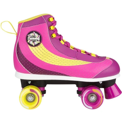 Afbeelding van Nijdam Rolschaatsen Sugar Babe Paars/Geel/Wit 37