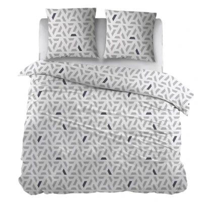 Afbeelding van Snoozing Ghislaine Dekbedovertrek Extra breed 270x200/220 cm Grijs
