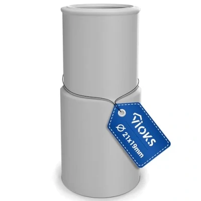 Afbeelding van VIOKS Afvoerslangadapter 21 tot 19 mm diameter voor wasmachine, afvoerslang en vaatwasser