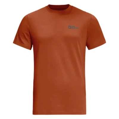 Afbeelding van Jack Wolfskin Essential T M Tshirt basic, Heren, Maat: Large, Burnt orange