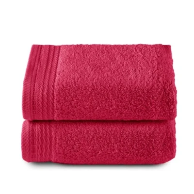 Afbeelding van Top Towel Premium grote badhanddoeken, 2 50 x 100 cm, 100% katoen, 600 g, fuchsia