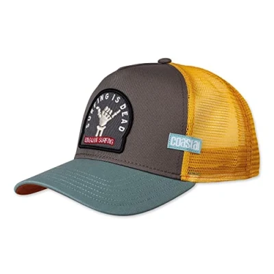 Afbeelding van Coastal Surfing Dead Grey/Light Petrol Trucker Cap, HFT Grey #32355