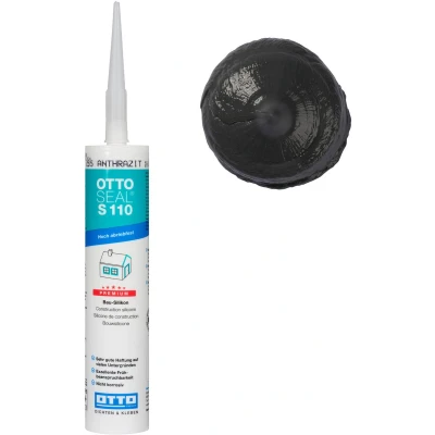 Afbeelding van Ottoseal S110 310ml Antraciet C155 Otto Chemie