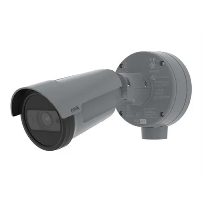 Image de AXIS P1468 XLE Caméra de surveillance réseau puce extérieur à l&#039;épreuve du vandalisme / résistant aux intempéries couleur (Jour et nuit) 3840 x 2160 4K focale variable audio MJPEG, H.264, H.265 PoE Class 3 Conformité TAA