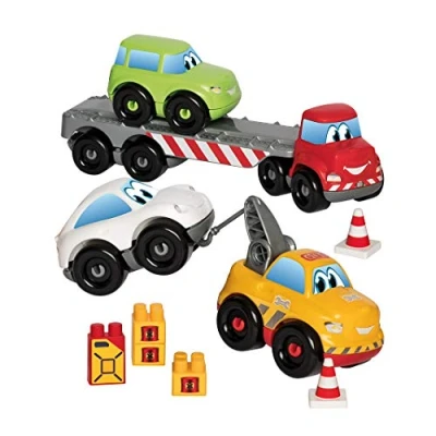 Image de Jeu de construction Ecoiffier Abrick Transport véhicules