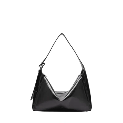 Afbeelding van Liebeskind Berlin LOU HOBO GERÄUMIGE AUS IN Crinkle Optik Handtas, Dames, Maat: One Size, Schwarz
