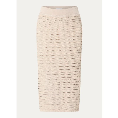 Afbeelding van OPUS Kokerrok, Dames, Maat: 40, Natural glaze