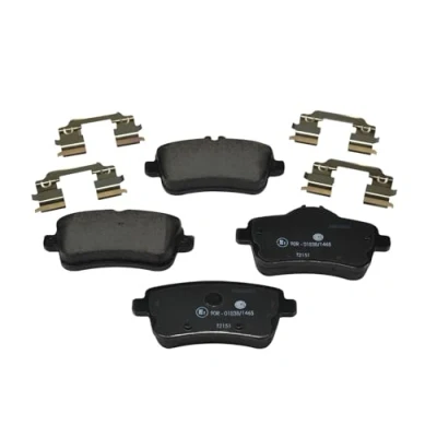 Afbeelding van HELLA 8DB 355 019 741 Remblokkenset Geschikt voor slijtage waarschuwingscontact Met remzadelschroef toebehoren MERCEDES BENZ: CLA Estate, GL