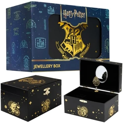 Afbeelding van Harry Potter Sieradendoosje Muziek Sieradenset voor kinderen Cadeau idee meisjes