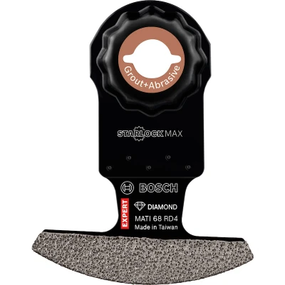 Afbeelding van Bosch 2608900036 EXPERT StarlockMax diamant Semi segmentzaagblad Grout &amp; Abrasive MATI68RD4