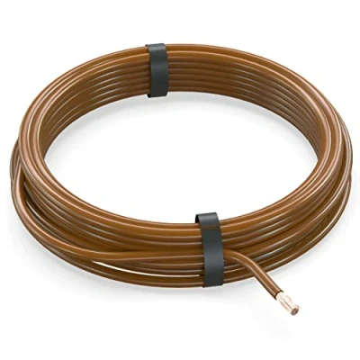 Afbeelding van AUPROTEC Eenpolige kabel 1,5 mm² FLRY B Elektrische ringdraad: 5 m, bruin
