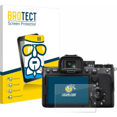 Afbeelding van BROTECT Screenprotector voor Sony Alpha 7 IV Folie Beschermfolie Beschermglas transparant