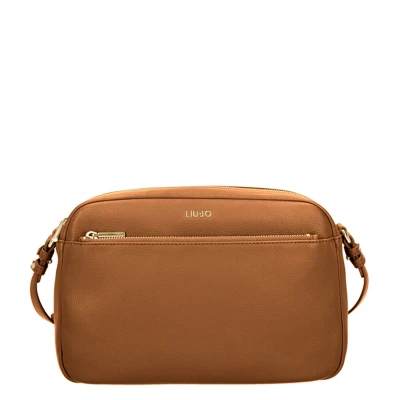 Afbeelding van LIU JO Tumbled Schoudertas cognac, Dames, Maat: One Size, Cognac