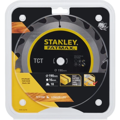 Afbeelding van Stanley Fatmax Cirkelzaagblad 190x16mm (18) STA15370 XJ