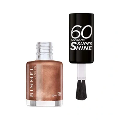 Afbeelding van Rimmel 60 Seconds Super Shine Nagellak 709 Top Less