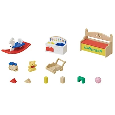 Image de Figurine Sylvanian Families Le coffre à jouets des bébés