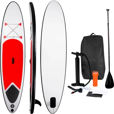 Afbeelding van Dunlop Opblaasbaar Sup Board met Accessoires Rood/Wit 305 x 71 10 cm.