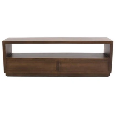 Afbeelding van Giga meubel Tv Luxurious Donkerbruin Mangohout 150x40x50cm
