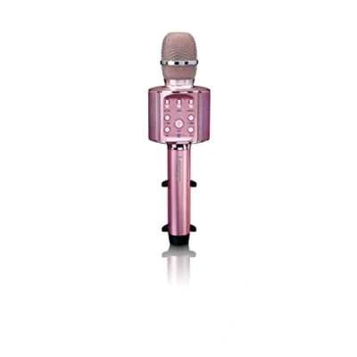 Image de Lenco Microphone Karaoké Bluetooth Rose (bmc 090)