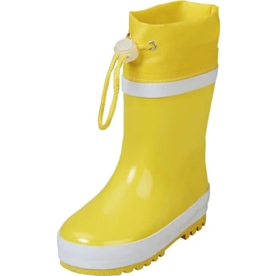 Afbeelding van Playshoes Regenlaarzen met trekkoord Kinderen Geel Maat 24 25