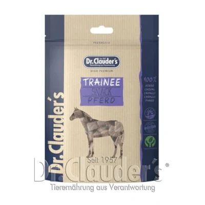 Afbeelding van Dr.Clauder&#039;s Trainee Snack Hondensnacks Paard 80 g