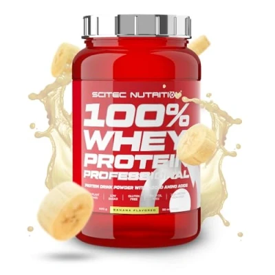 Afbeelding van Scitec Nutrition 100% Whey Protein Professional (Banana 920 gram)