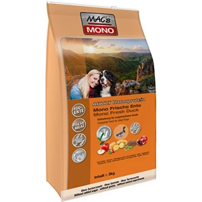 Afbeelding van MAC&#039;s Superfood Hondenvoer Droogvoer Hondenbrokken Mono Eend 3kg