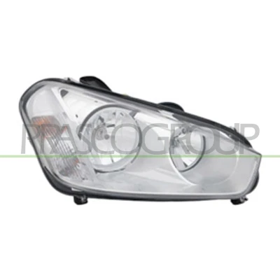 Afbeelding van PRASCO FD7174903 Koplampen rechts H1, H7 Met regelmotor voor LWR FORD: C Max
