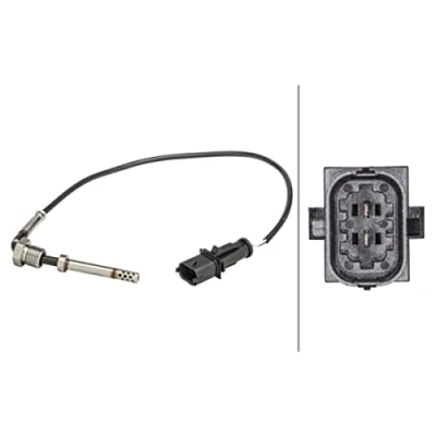 Afbeelding van Sensor, uitlaatgastemperatuur HELLA 6PT 358 181 201