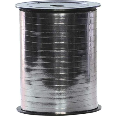 Afbeelding van Polyband Haza 250mx5mm metallic zilver