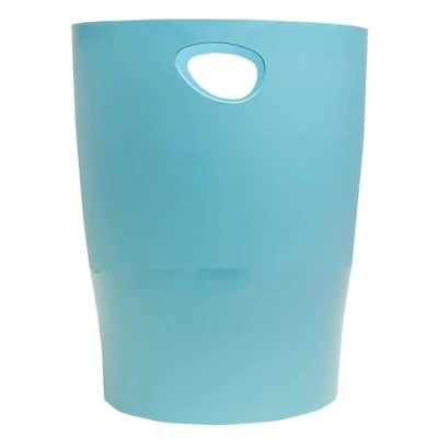 Afbeelding van Exacompta 45391D 8x Corb.à papier Ecobin Pop&#039;NCo Cyan