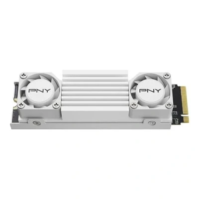 Afbeelding van PNY CS3150 2TB SSD M.2 GEN5 NVMe Wit Koellichaam (2000 GB, 2280),