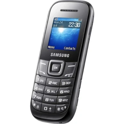 Afbeelding van Samsung E1200 mobiele telefoon, ontgrendeld, zwart (import Europa)