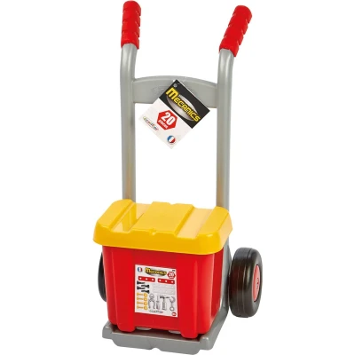 Afbeelding van Ecoiffier Mecanics Steekwagen met Gereedschapskist