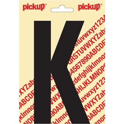 Afbeelding van Plakletter Nobel Sticker letter K Pickup