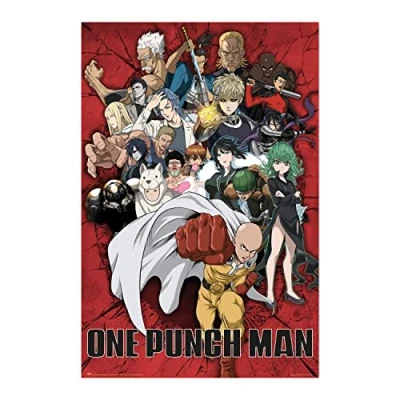 Afbeelding van Poster One Punch Man Heroes 61x91,5cm